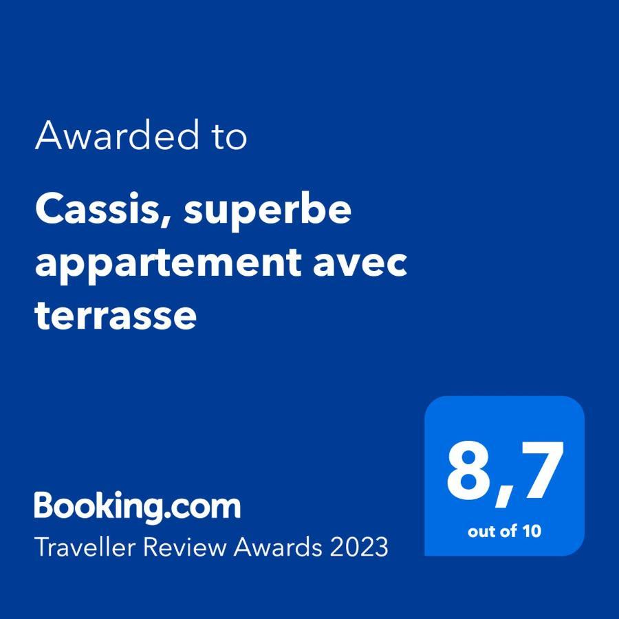 Cassis, Superbe Appartement Avec Terrasse Ngoại thất bức ảnh